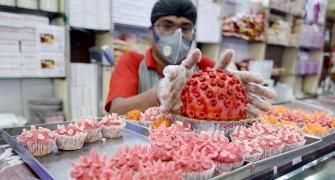 'Corona' sweets pop up at Kolkata bakery