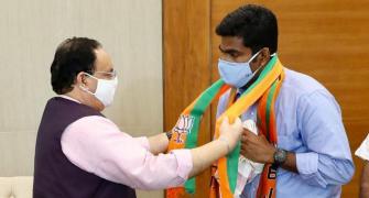 Former IPS officer 'Singham Annamalai' joins BJP