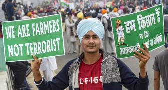 'Farmers won't let India become slaves'