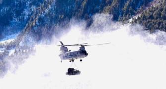 PHOTOS: IAF's Chinook begins operations in Siachen