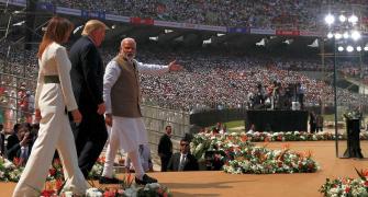 America loves India, respects India: Trump @Motera