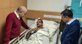 Stop this madness, says Kejri after visiting injured