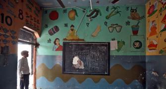 Burnt books, gutted desks at vandalised Delhi schools
