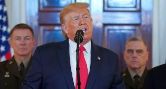 Trump says Iran is 'standing down', offers peace