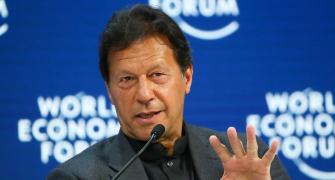 At Davos, Imran talks of normalising ties with India