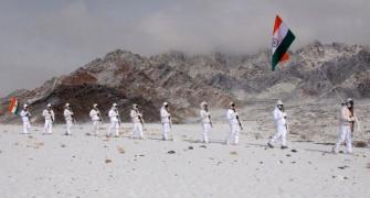 SEE: ITBP celebrate R-Day at 17,000 feet in Ladakh
