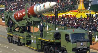 India shows off its military might at R-Day parade