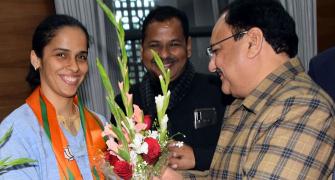 Badminton ace Saina Nehwal joins BJP, hails Modi
