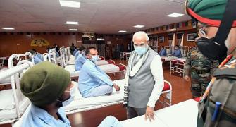You gave befitting reply: PM tells injured soldiers