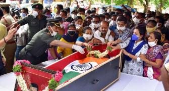 PHOTOS: India bids tearful adieu to Ladakh martyrs