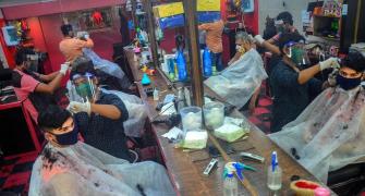 PHOTOS: Salons reopen in Mumbai after 3 months