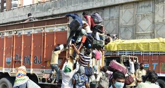 Why migrants prefer trucks over trains to return home