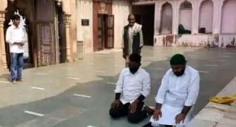 4 booked for offering namaz at Mathura temple