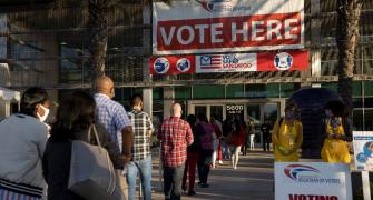 US sees record voter turnout in Trump-Biden clash