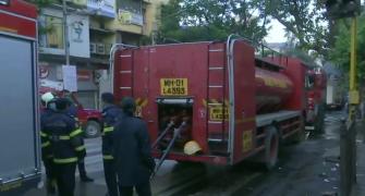 Mumbai: Shops gutted in fire at Chembur market