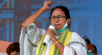 TMC, BJP in war of words over Mamata's injured leg