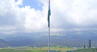 100-feet Tricolour in Kashmir