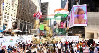 NYC's I-Day plan: Khadi tiranga, giant flag on Hudson