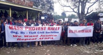 Nagaland protesters seek apology from Amit Shah