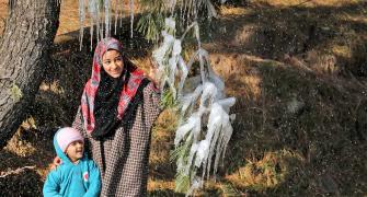 PHOTOS: Chillai-Kalan freezes Kashmir