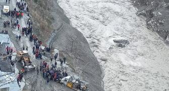 Dhauli Ganga: The river flooded by glacial break