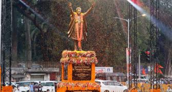 Bal Thackeray's statue unveiled in Mumbai