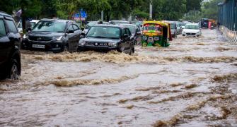 Incessant rains pound Delhi causing traffic snarls