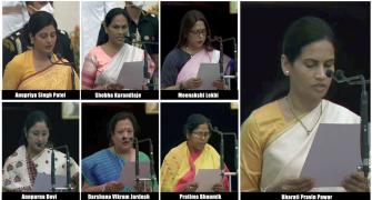 7 more women join Modi's council of ministers