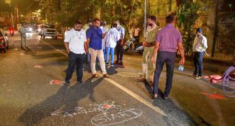 NIA recreates crime scene with Waze near Antilia