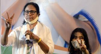 Win to protect Bengal's communal harmony: Mamata