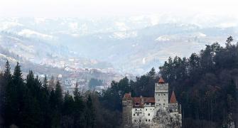 Think you're brave? Get vaccinated at Dracula's castle
