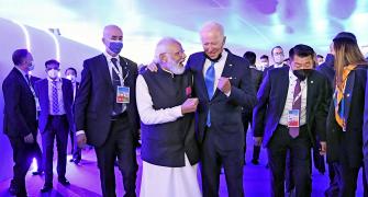 What is Biden trying to tell Modi?
