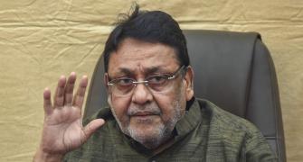 NCP protests ED raid on Malik, calls it vendetta