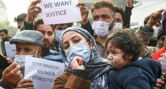 Kin of civilians killed in Srinagar stage protest