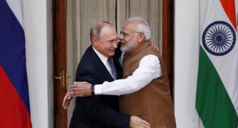 Putin lauds 'big friend' Modi's 'impressive' project