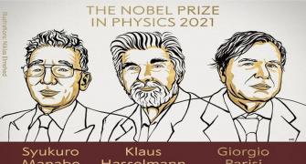 Manabe, Hasselmann, Parisi win 2021 Nobel for Physics