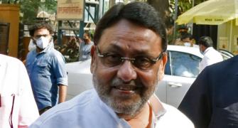 NCB let off BJP leader's kin after raid: Nawab Malik