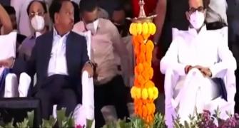 Uddhav-Rane share stage, take swipes at each other