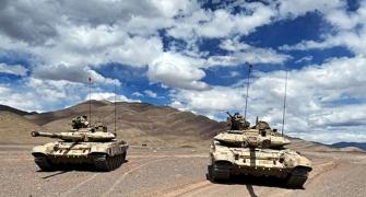 China installs new shelters for troops near LAC