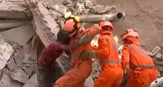 5 feared trapped as building collapses in Delhi
