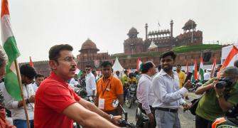 India@75: Union ministers, MPs take out bike rally