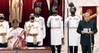 Dhankhar sworn in as 14th Vice President of India