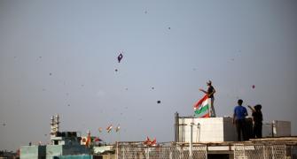 Kite catchers, window watchers part of I-Day security