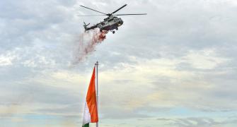I-Day first: Made-in-India guns, MI-17 helicopters