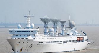 On mission of peace: Captain of Chinese spy ship