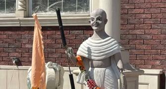 'Vandalism of Gandhi's statues a matter of concern'