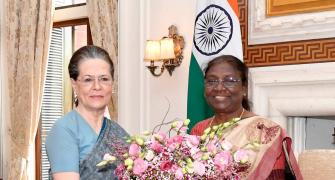 At Last! Sonia met President Murmu