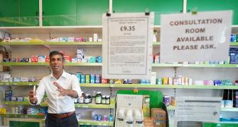 What's Rishi Sunak Doing In A Pharmacy?