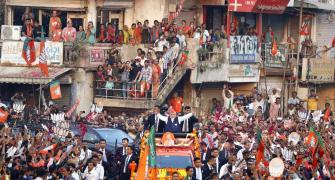 Has Modi ensured 16 Ahmedabad seats with his roadshow?