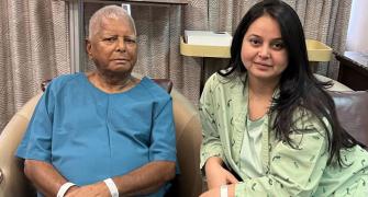 BJP leader says 'proud' of Lalu's donor daughter